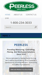 Mobile Screenshot of peerless-inc.com